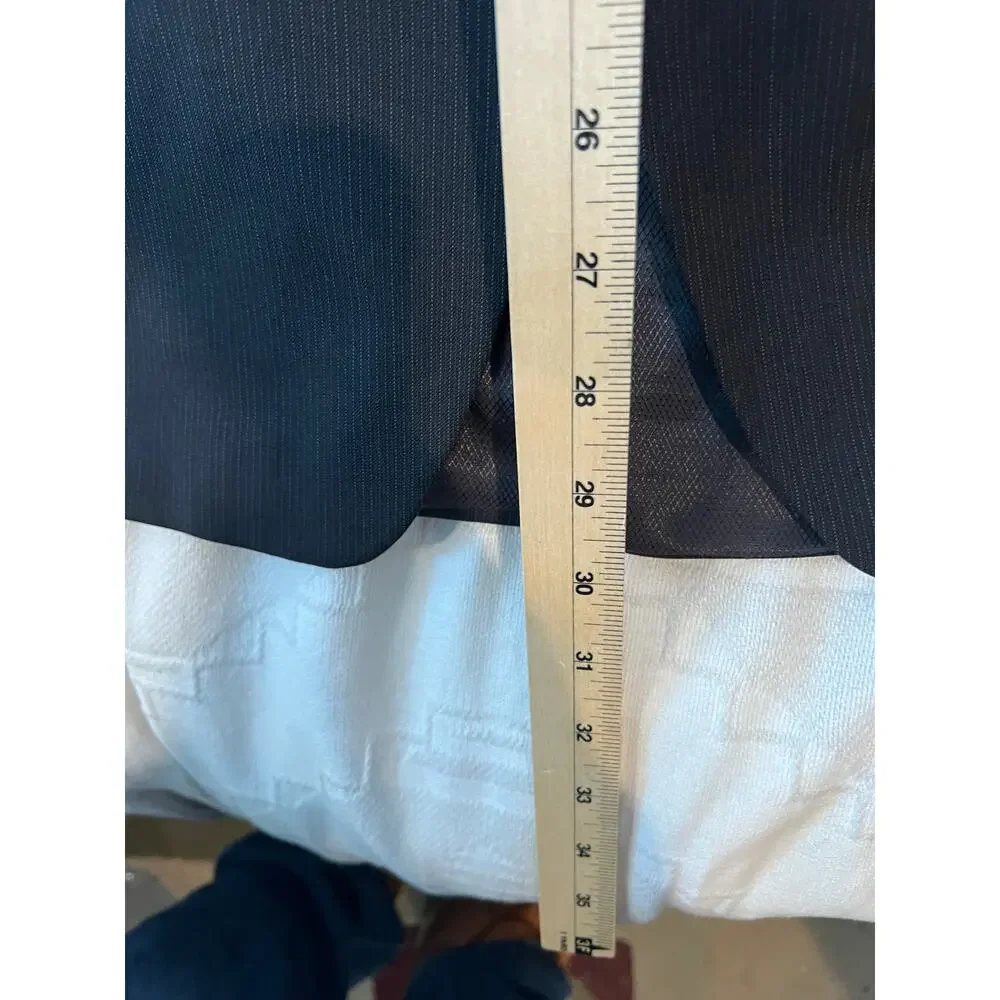 Alfani by Macy's Young Mans Wool Slim Fit Business Suit